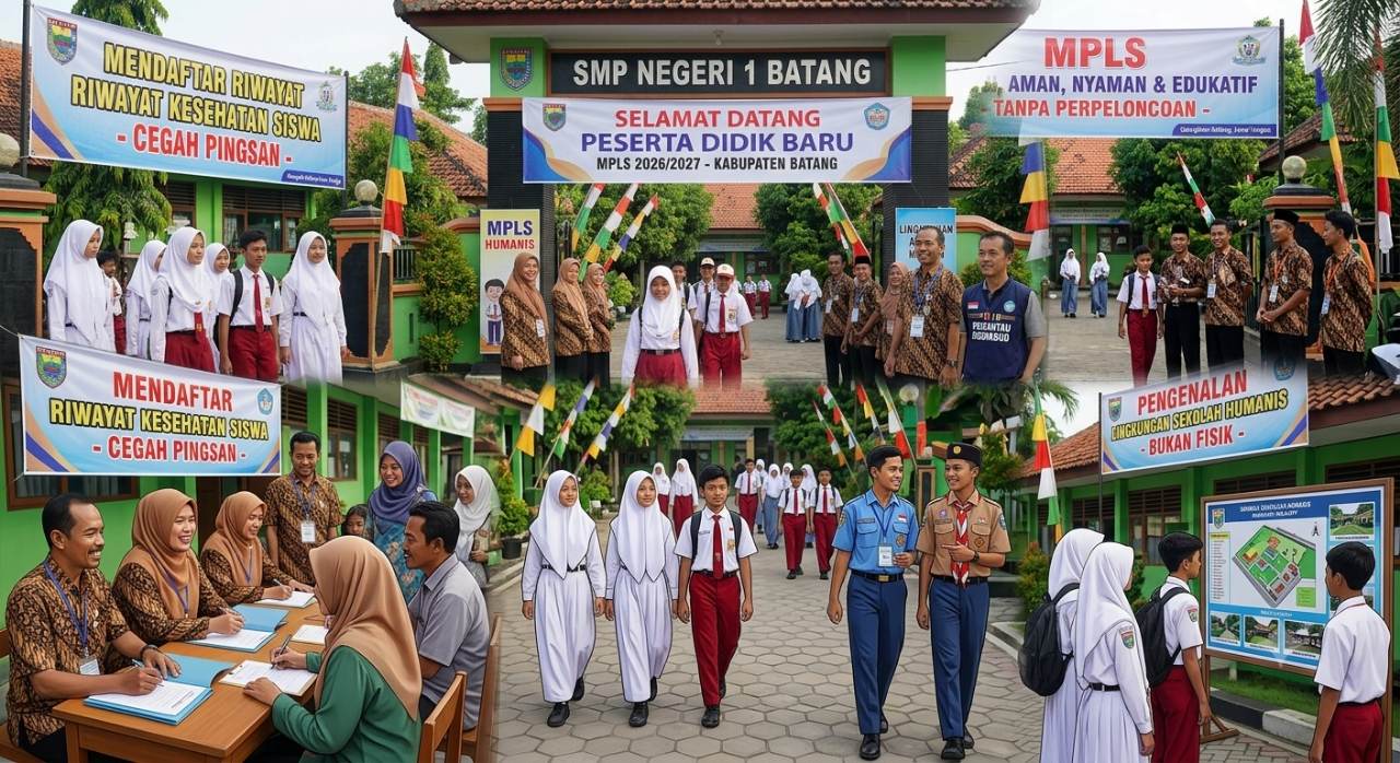 Hari Ini MPLS Digelar, Disdikbud Batang Pastikan Bebas Perpeloncoan dan Aksi Senioritas