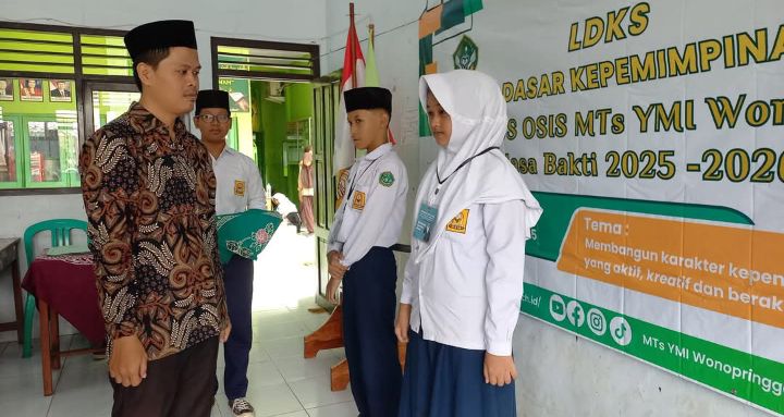 MTs YMI Wonopringgo adakan LDKS 