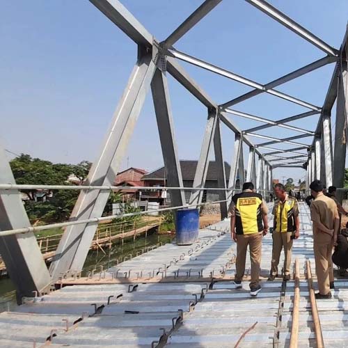  Progres Sudah 85%, Jembatan Klidang Wetan Bakal Lebih Kokoh