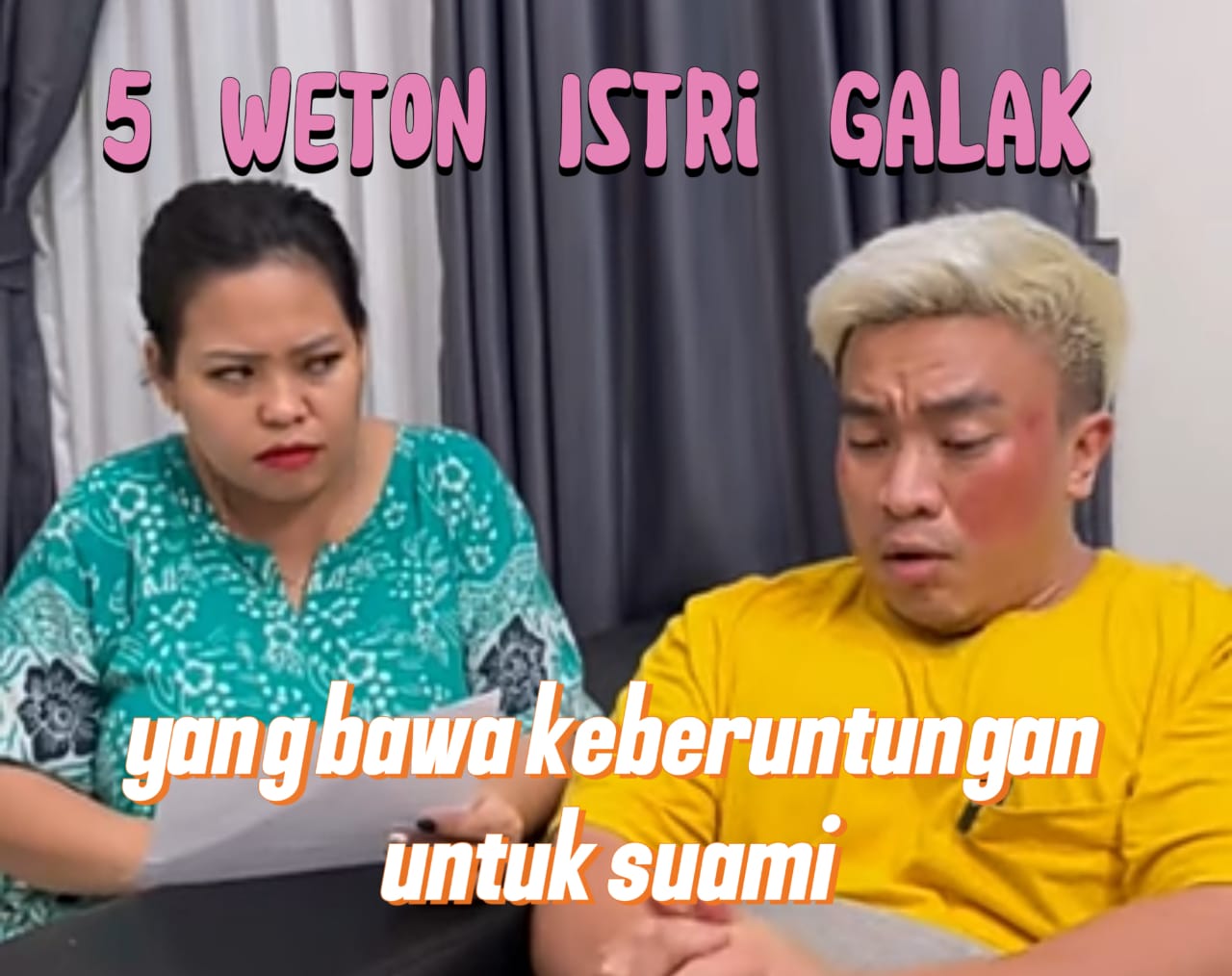 Bojomu Galak? Tenang, 5 Weton Istri Galak ini Bisa Bawa Keberuntungan Buat Suami Loh, Cek Weton Istrimu!