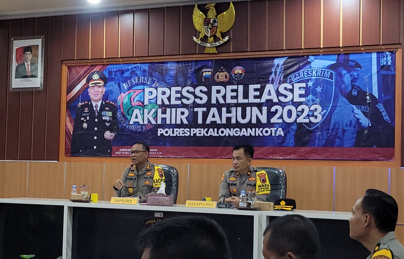 Angka Kejahatan di Kota Pekalongan selama Tahun 2023 Mengalami Kenaikan