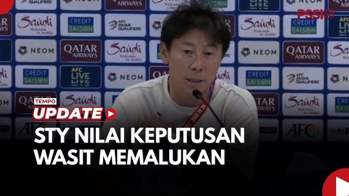 Komentar Keras Shin Tae-yong soal Keputusan Wasit Ahmed Al Kaf yang Sahkan Gol Telat Bahrain