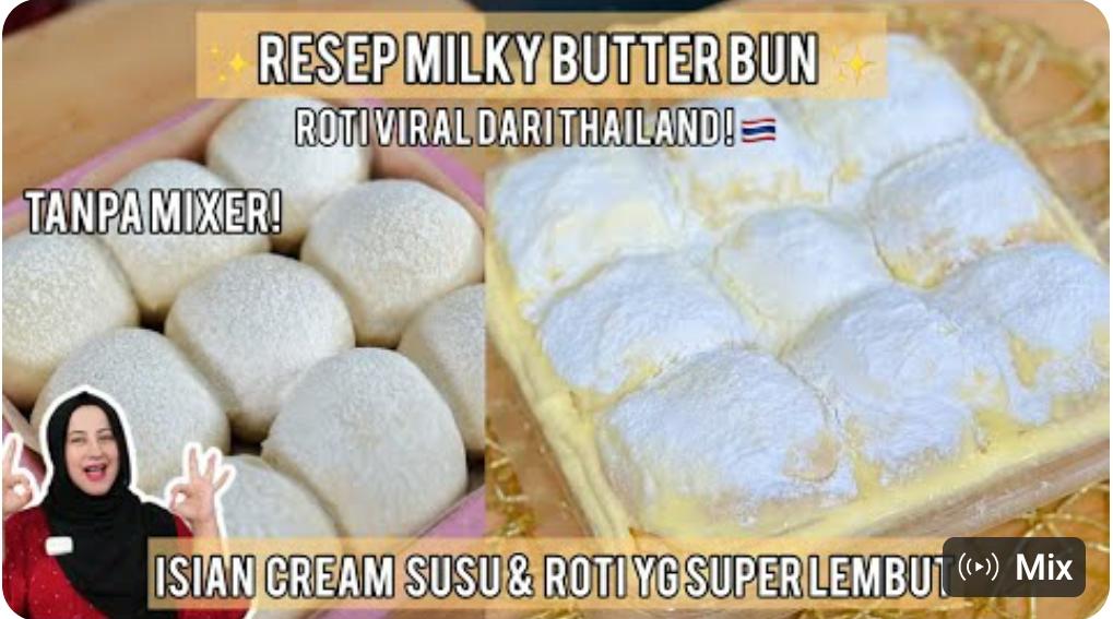 Nggak Perlu Jauh-jauh ke Thailand, Yuk Intip Resep Milk Bun Viral ala Tasyi Athasyia, Dijamin Anti Gagal