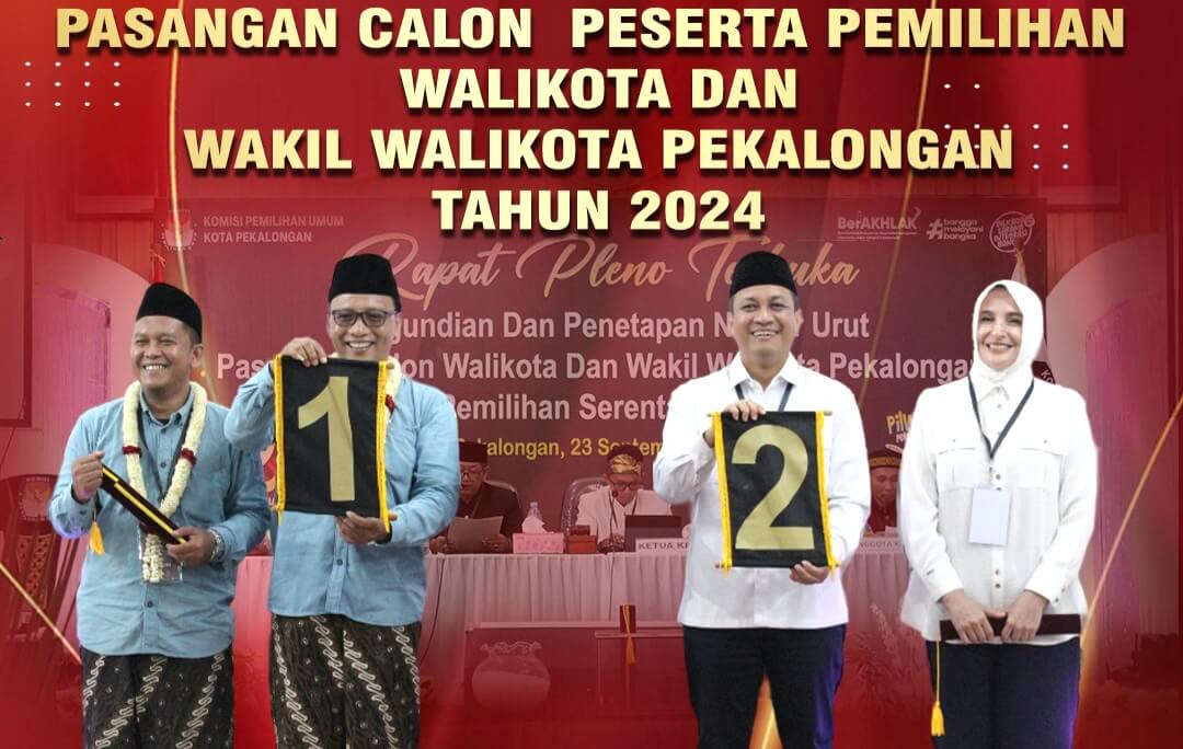 Akan Digelar Dua Kali, Ini Jadwal Debat Paslon Wali Kota dan Wakil Wali Kota Pekalongan