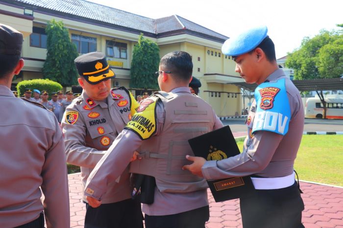 Apel Bhabinkamtibmas Polres Pekalongan untuk Amankan Pilkada 2024, Ini Pesan Wakapolres Pekalongan