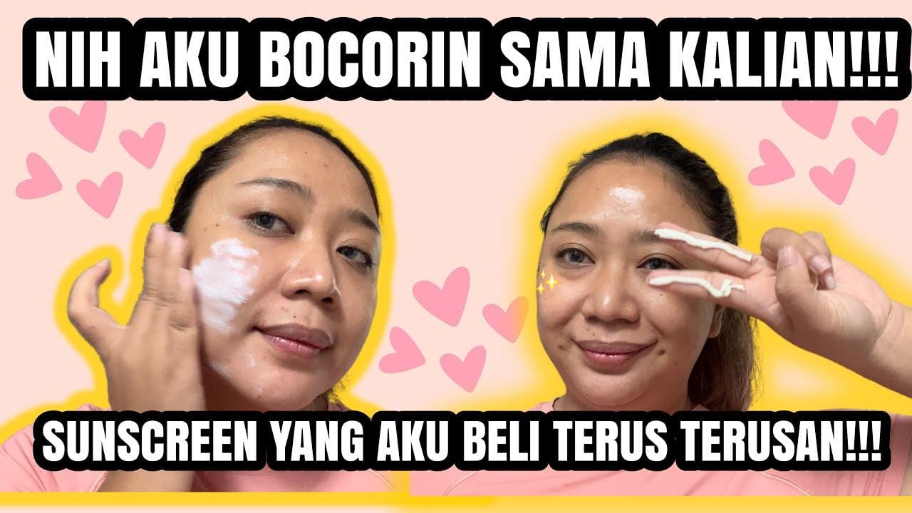 4 Sunscreen Terbaik untuk Flek Hitam dan Kulit Kering, Rahasia Wajah Glowing Awet Muda Bebas Kusam Seharian