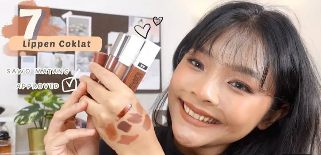 7 Rekomendasi Warna Lipstik Yang Cocok untuk kulit Sawo Matang 