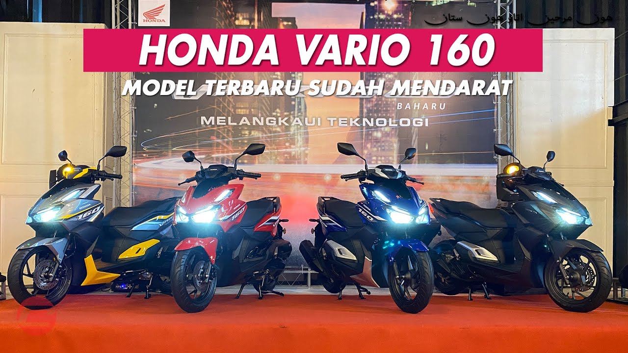 Resmi Dijual di Malaysia! Yuk Intip Spesifikasi dan Harga Honda Vario Baru