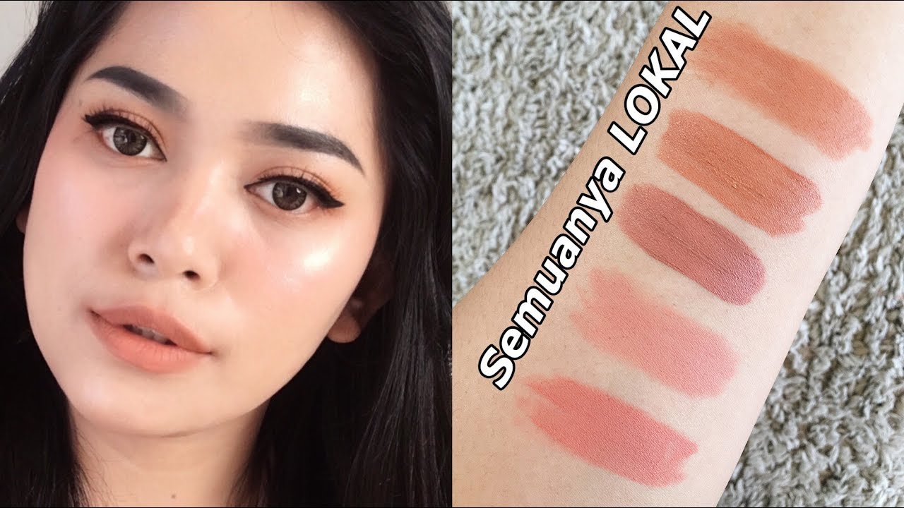 5 Rekomendasi Lipstik Lokal Warna Nude yang Cocok untuk Bibir Hitam