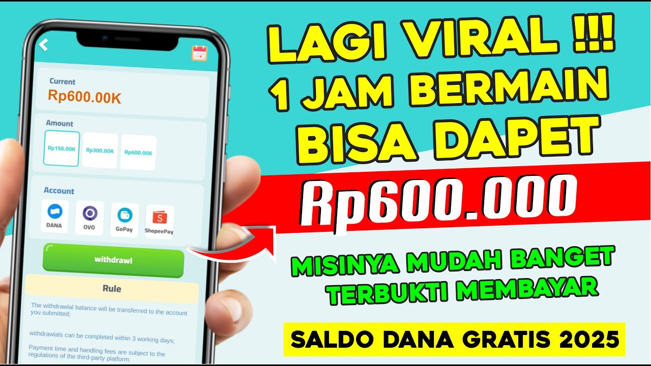 Cara Dapat Saldo DANA Gratis Rp600 Ribu! Misinya Mudah Banget dan Sudah Terbukti Membayar