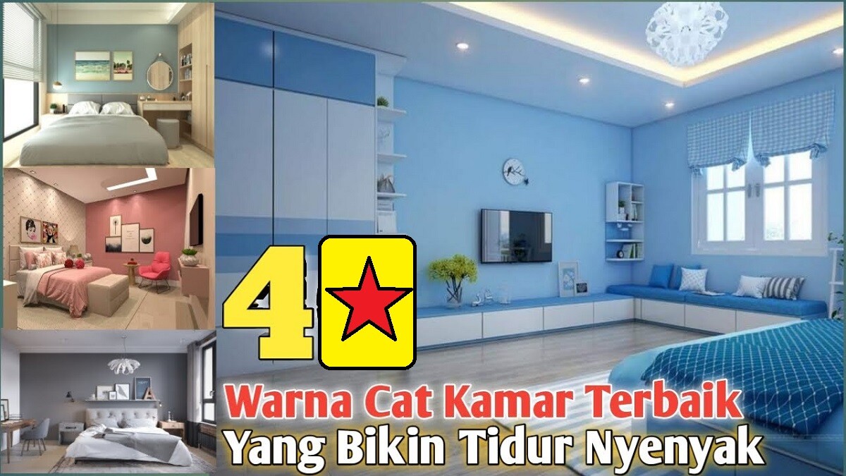 Inilah 4 Warna Cat Kamar Tidur yang Dapat Membantu Tidur Menjadi Lebih Nyenyak Menurut Psikologi, Apa Saja?