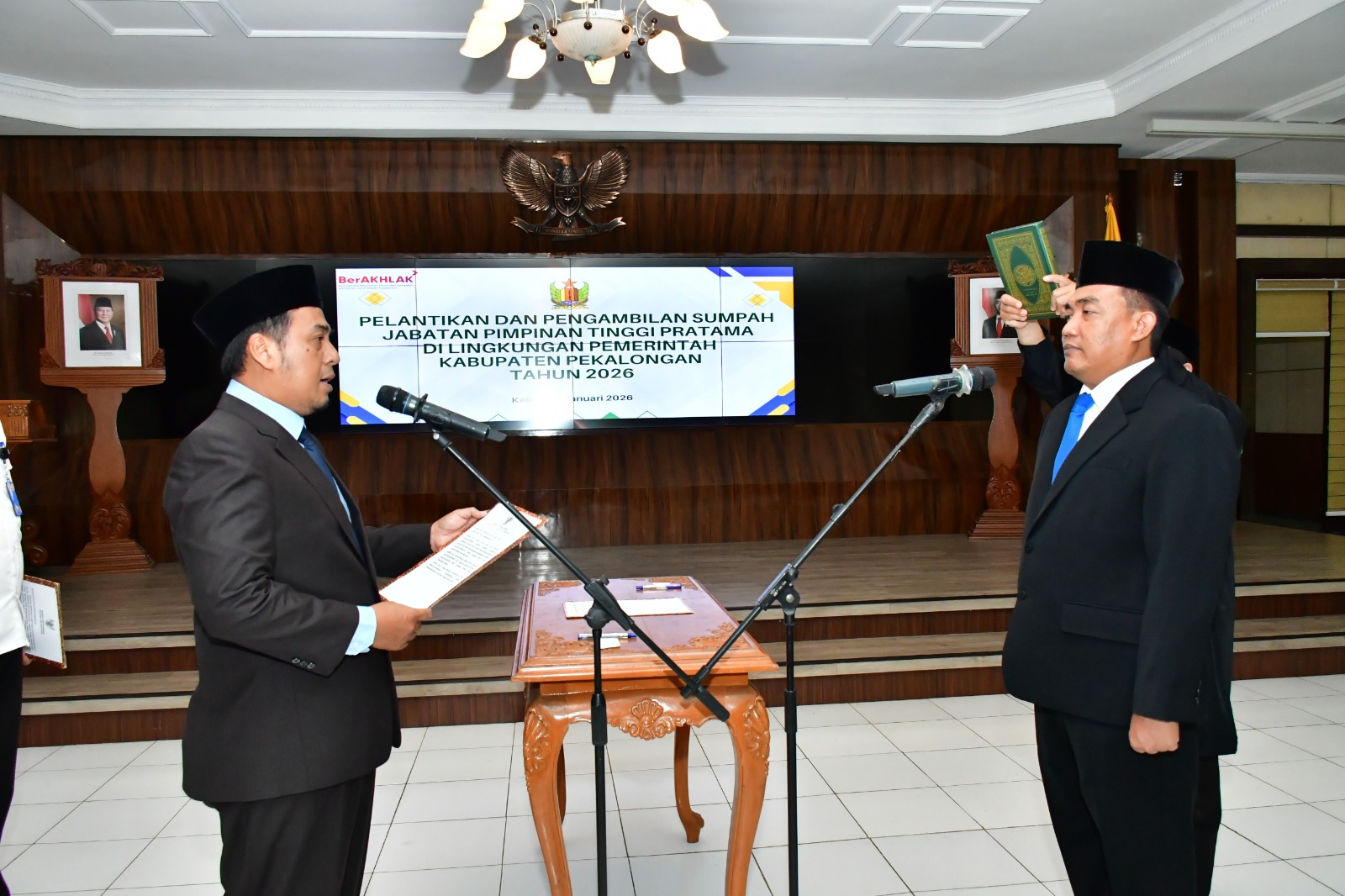 Ajid Suryo Pratondo Resmi Dilantik Jadi Kepala BKPSDM Kabupaten Pekalongan