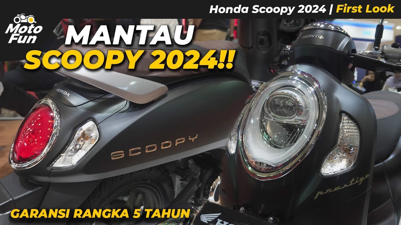 Pilihan Anak Muda Banget! Inilah Pilihan Warna Terbaru Motor Honda Scoopy 2024, Segini Harganya