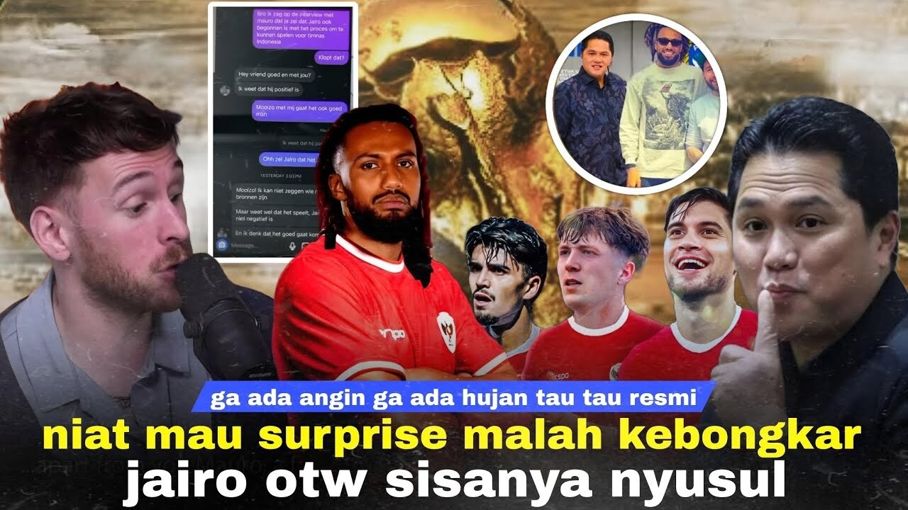 Pundit Belanda Bocorkan Siapa yang Akan Dinaturalisasi Berikutnya Oleh Timnas Indonesia, Grup C Siaga 1