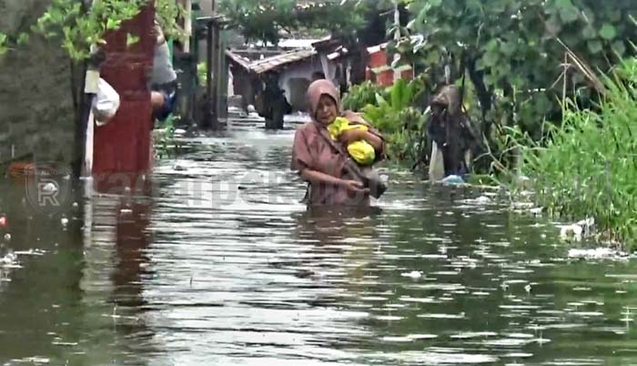 Sejumlah Wilayah di Kota Pekalongan kembali Terendam Banjir 