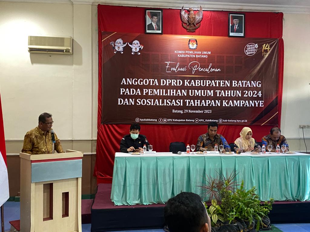 KPU Batang Target Partisipasi Pemilih Pemilu 2024 di Batang Tembus 77,5 Persen 