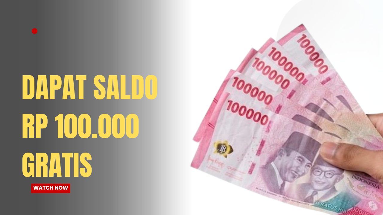 Dompet Elektronik Terisi dengan Saldo DANA Gratis Sampai Rp 100.000 dengan Aplikasi Penghasil Uang Ini