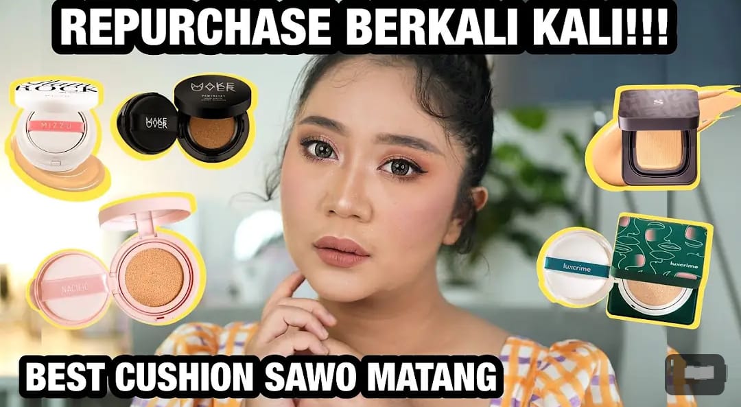 4 Warna Cushion yang Cocok untuk Kulit Sawo Matang Tidak Bikin Abu, Wajah Glowing Bebas Minyak Seharian