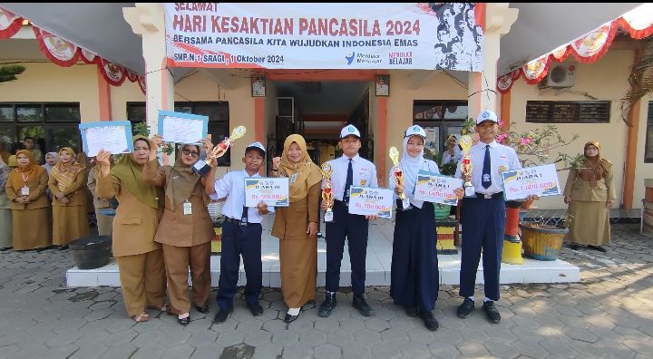 Juara 1 di Lomba FTBI dan Mapsi, SMPN 1 Sragi dipastikan Maju Tingkat Provinsi