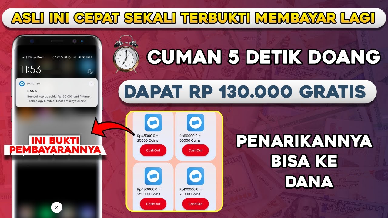 Aplikasi Penghasil Saldo Dana Terbaru Bulan Ini! Terbukti Narik 100 Ribu Setiap Hari Cuma Modal Download