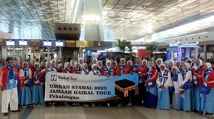 Biro Haikal Tour Pekalongan Berangkatkan 45 Jamaah Umrah Syawal 2023