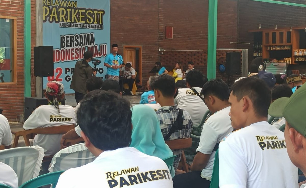 Relawan Parikesit Batang-Pekalongan Bertekad Menangkan Prabowo-Gibran Satu Putaran Pada Pilpres Mendatang