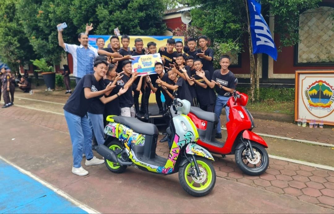 Fazzio School Fest, Edukasi Siswa SMK Binaan Yamaha di Jawa Tengah dan Yogyakarta