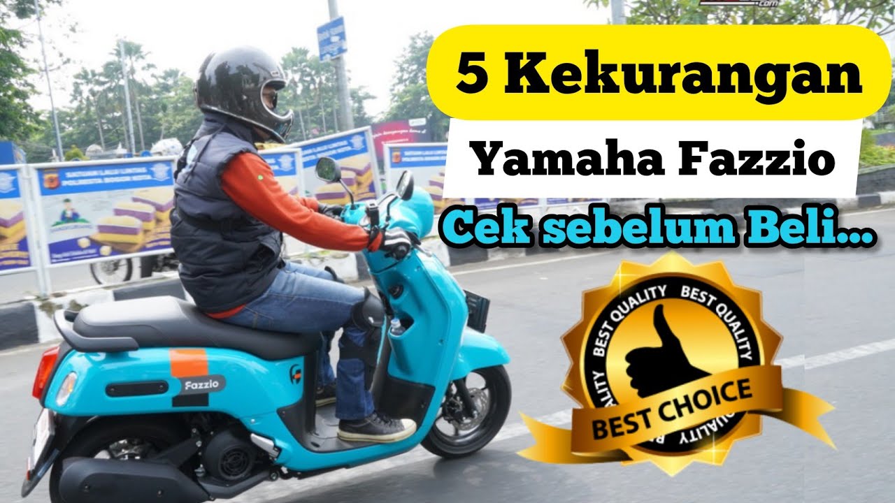 5 Kekurangan Motor Yamaha Fazzio yang Perlu Diketahui, Yuk Simak Artikel Ini