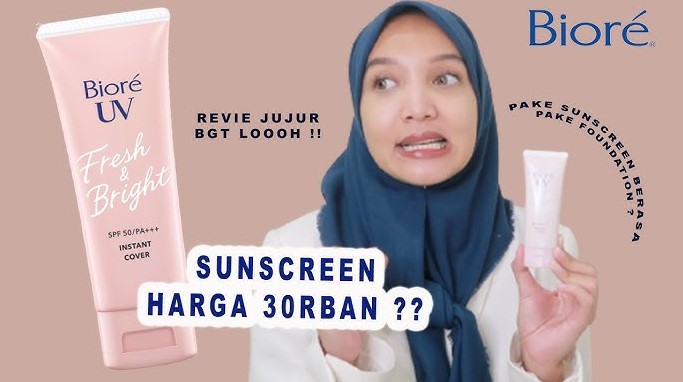 Review Biore UV Fresh & Bright Tinted Cover SPF 50 PA+++, Bantu Samarkan Noda Hitam!