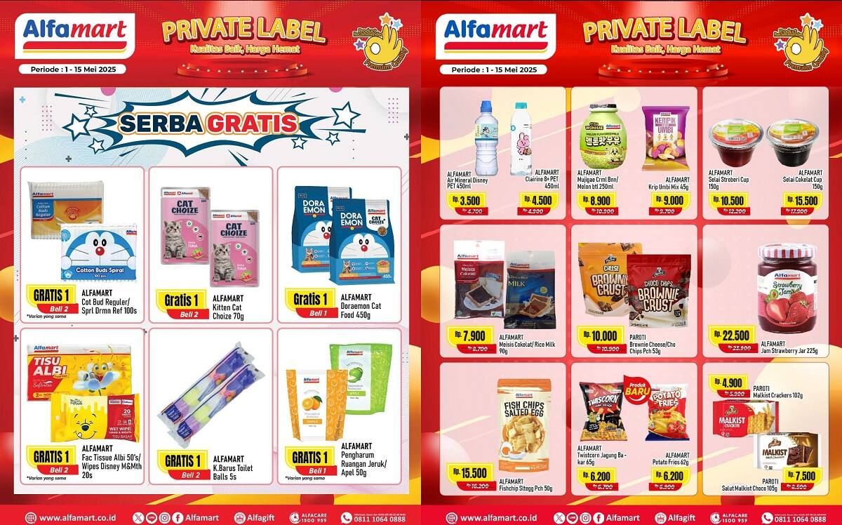 Belanja Cerdas! Promo Alfamart 1–15 Mei 2025: Diskon Hingga 50% dan Serba Gratis, Jangan Sampai Ketinggalan!