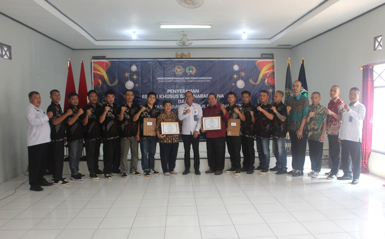 10 Warga Binaan Lapas Pekalongan Terima Remisi Khusus Natal 2025