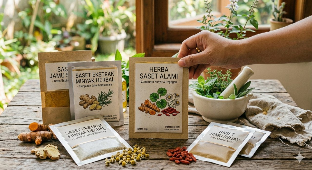 Sering Konsumsi Obat Herbal dalam Saset?, Waspadai Risiko Tersembunyi Berikut Ini