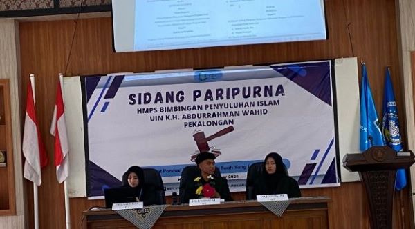 Sidang Paripurna HMPS BPI UIN KH Abdurrahman Wahid Pekalongan, Ini Komitmen HMPS BPI UIN Gus Dur