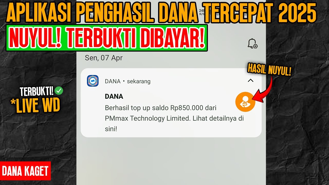 Hasilkan Saldo DANA Gratis dengan 4 Cara Ini, Bisa Kamu Lakukan dari Rumah Sambil Rebahan Seharian