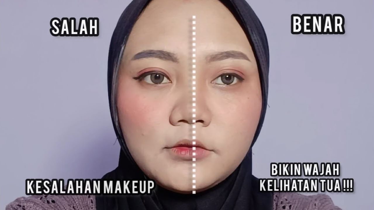 5 Cara Makeup yang Bikin Wajah Tampak Tua, Hindari dan Sebaiknya Lakukan Ini
