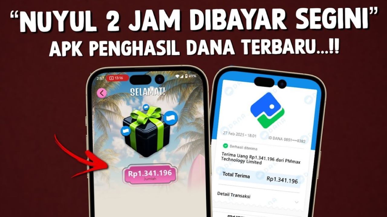 Baru Main 2x Dibayar Rp 1,3 Jutaan, Cara Dapat Saldo DANA Gratis dari Game Lucky Surfer 