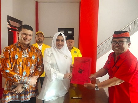 4 Orang Serahkan Berkas Pendaftaran Calon Kepala Daerah di PDI Perjuangan Kabupaten Pekalongan