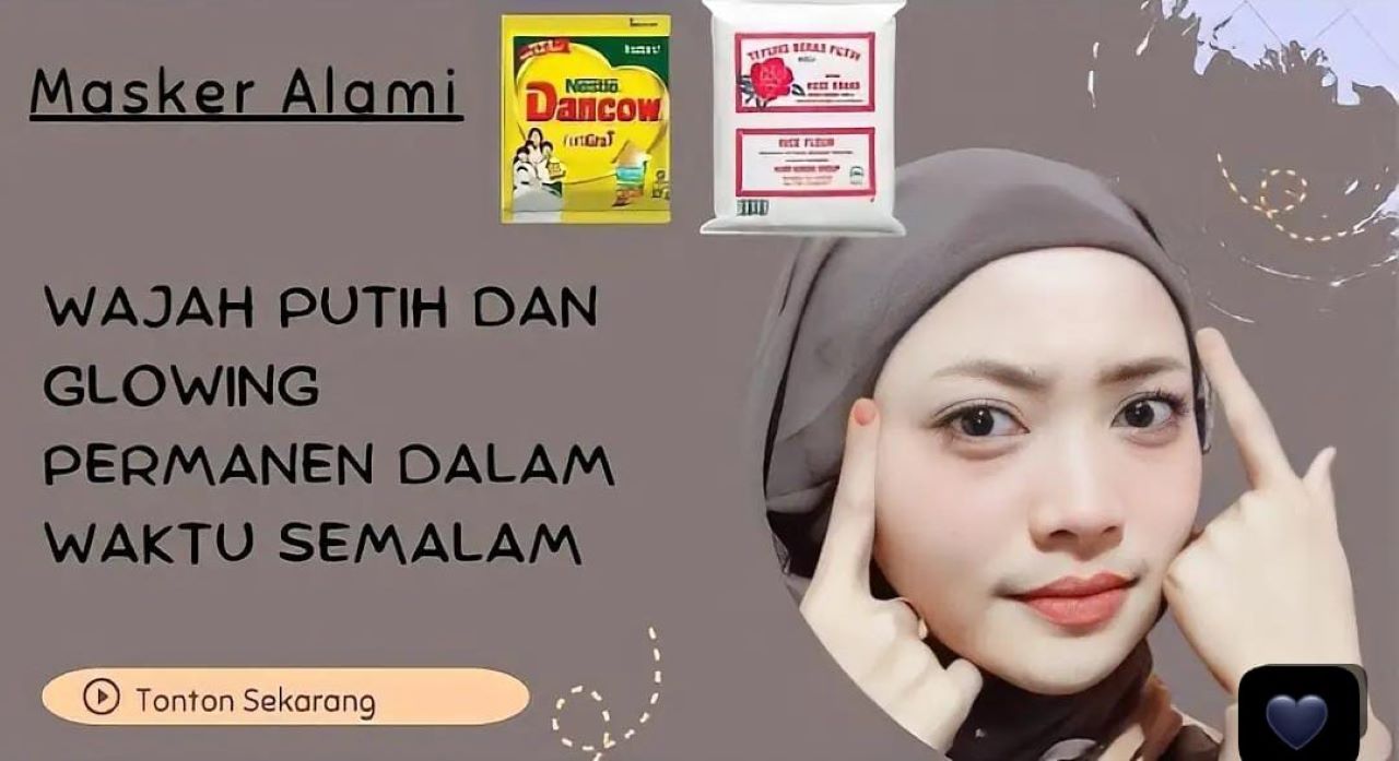 Inilah Racikan Masker Tepung Beras untuk Memudarkan Flek Hitam, Bikin Wajah Glowing