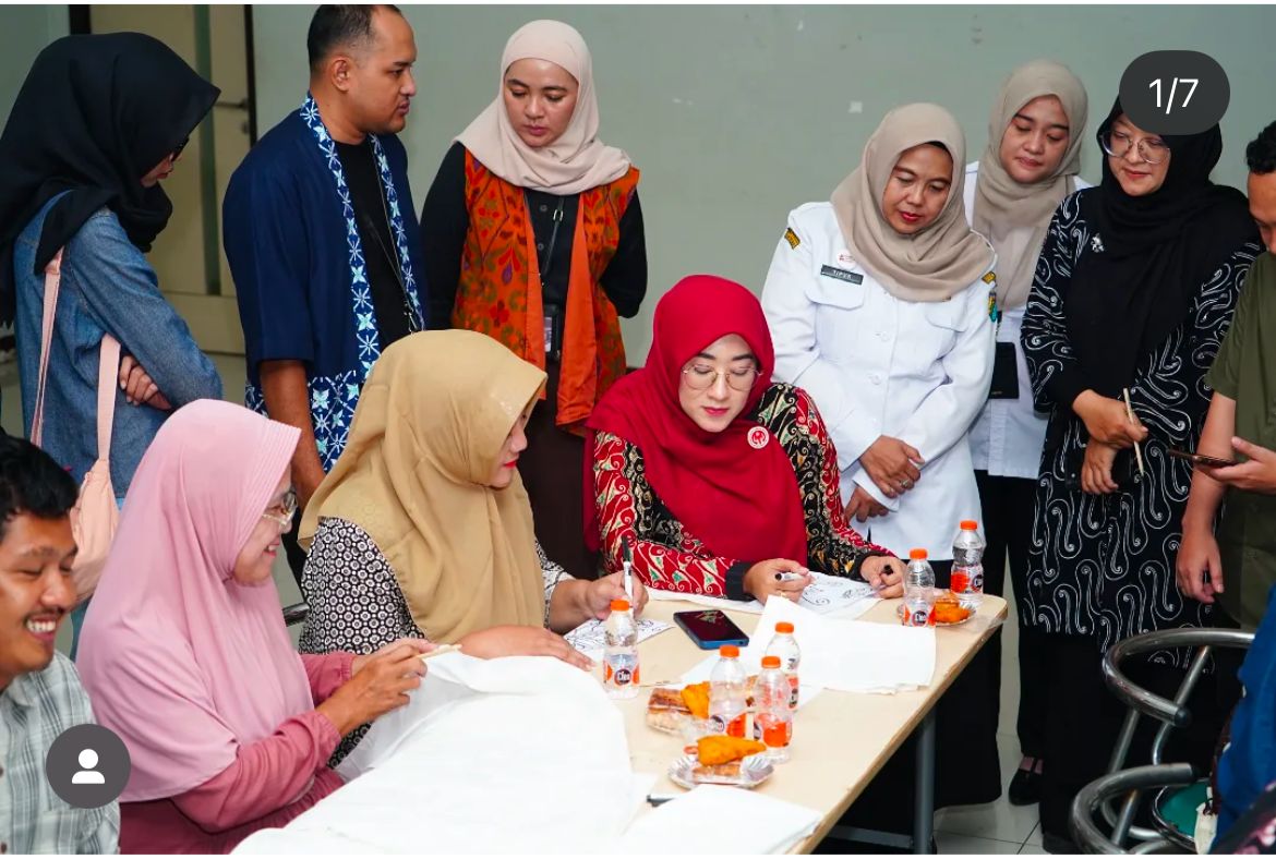 Pelatihan Batik Ekologis dan Digital Marketing, Rumah BUMN Berdayakan Penyandang Disabilitas