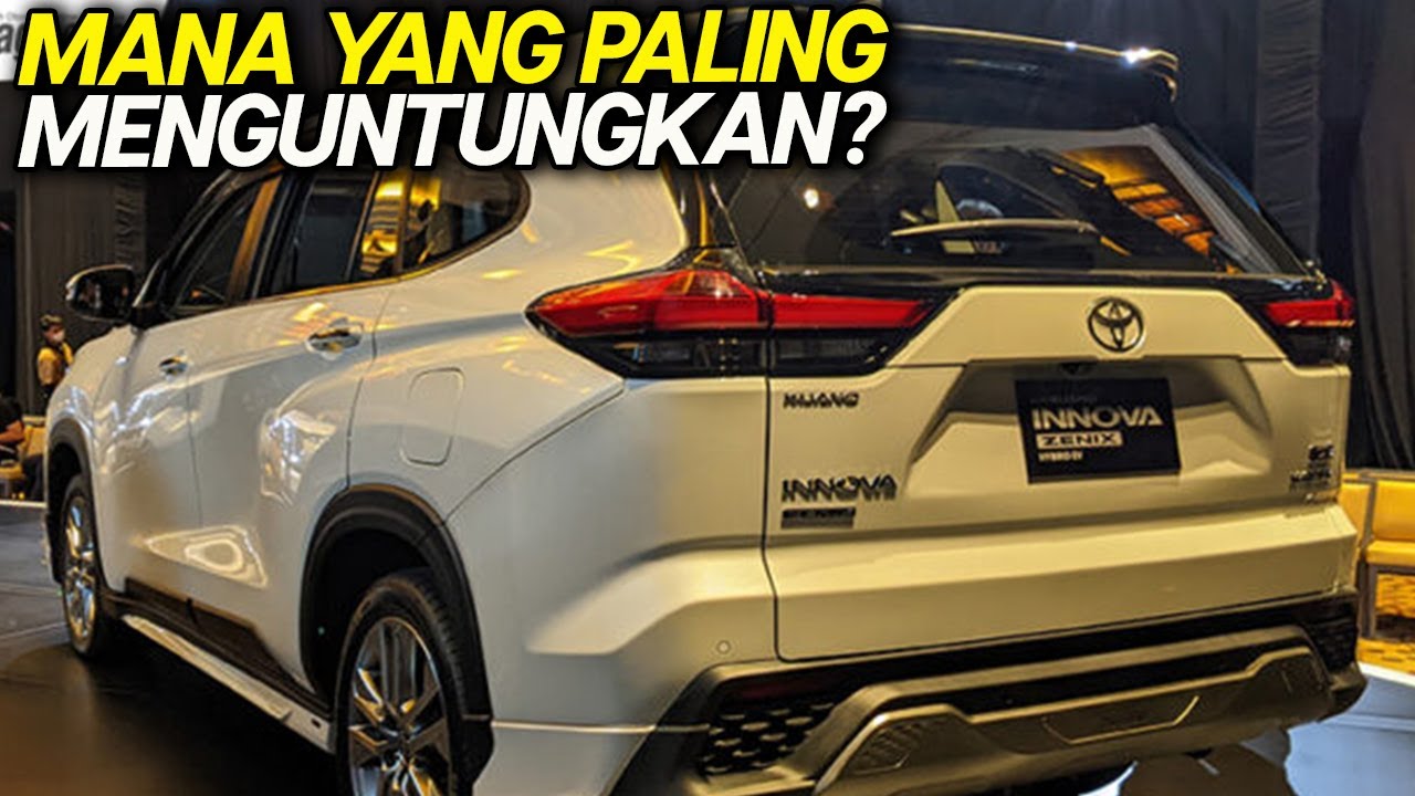 Komparasi Mobil: Sama-sama Toyota Kijang, Inilah 5 Perbedaan Innova Reborn vs Zenix, Pilih yang Mana?