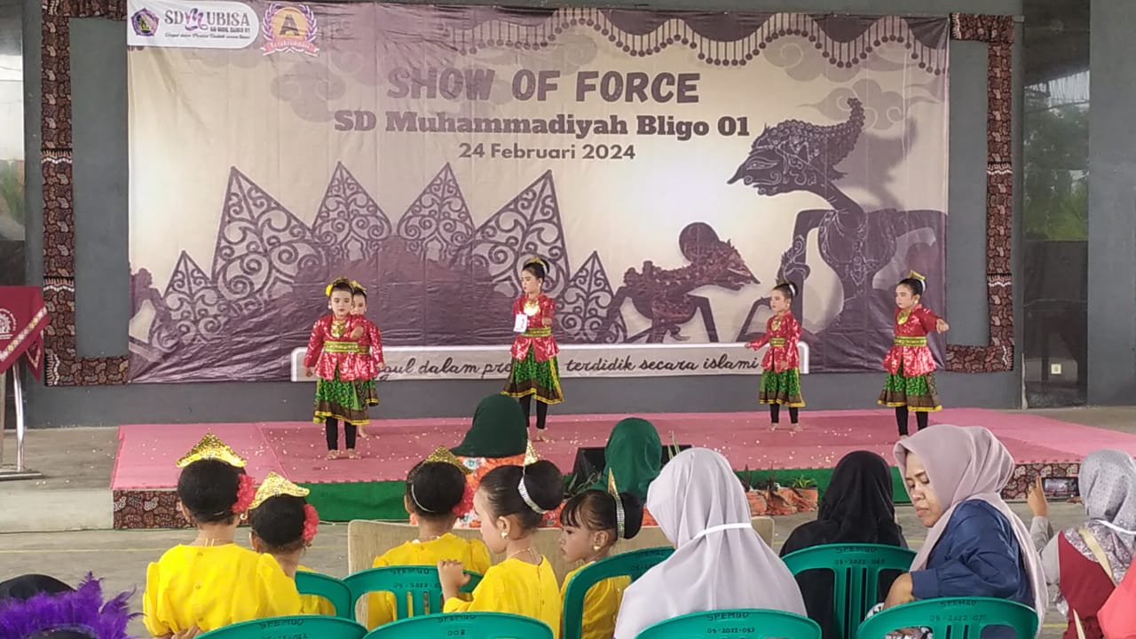 SD Muhammadiyah Bligo 01 Gelar Show of Force, Hadirkan Lomba Tari dan Lomba Rangking Satu