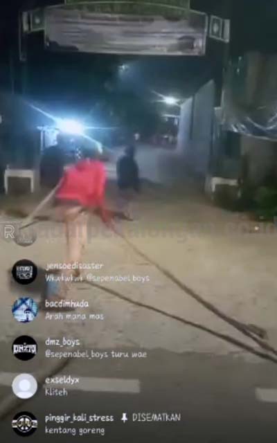 Gangster Berulah, Tiga Warga Jadi Korban