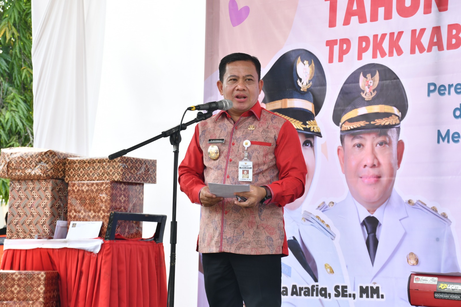 Wakil Bupati Sukirman Resmikan Rangkaian Peringatan Hari Ibu ke-97 di Kabupaten Pekalongan