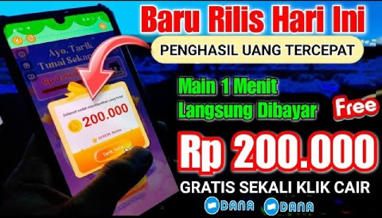Cara Mendapatkan Saldo DANA Gratis Rp200.000 dari Aplikasi Penghasil Uang Tercepat 2025