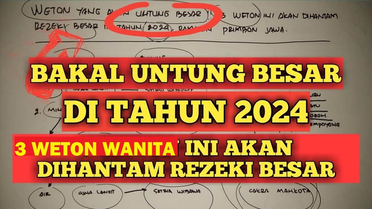 Bakal Sukses dan Kaya Raya! 3 Weton Wanita yang Dihantam Rezeki Besar di Tahun 2024 menurut Primbon Jawa