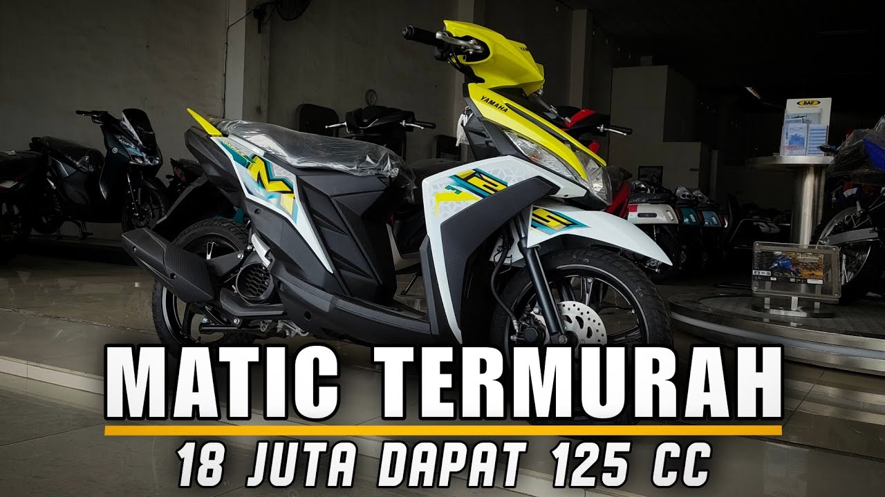 Pecinta Motor Yamaha Merapat! Inilah Rekomendasi Motor Matic Yamaha 125 CC yang Murah, Mulai Belasan Juta Aja 