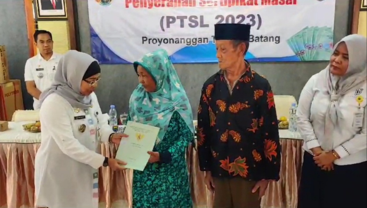 Mantap, 1,5 Bulan Sebanyak 222 Bidang Tanah Selesai Disertifkat Melalui Program PTSL 