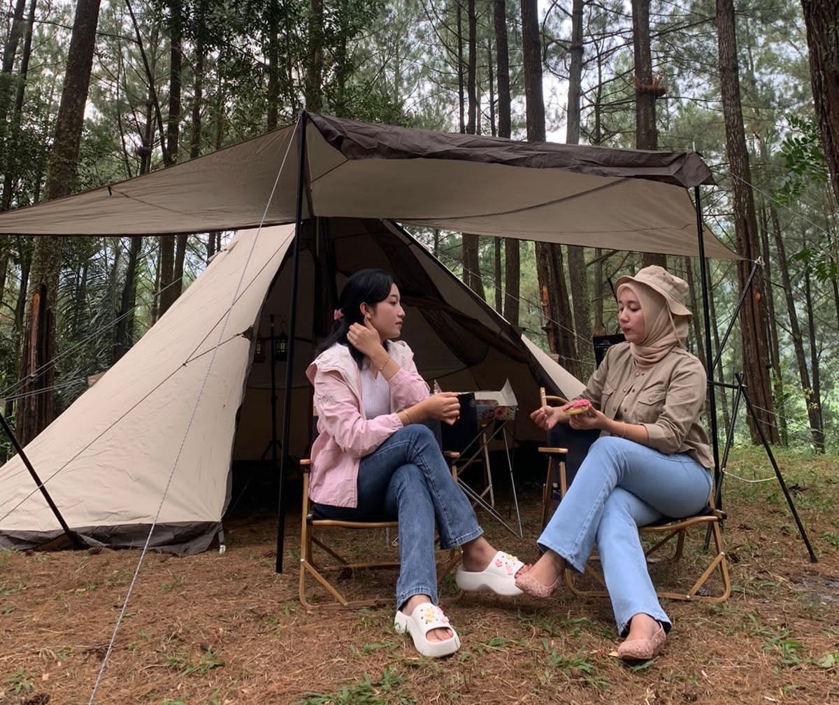 Sikat Mumpung Lagi Promo, Glamping di Jungle What Campground Paninggaran Pekalongan Cuma Rp500 Ribu