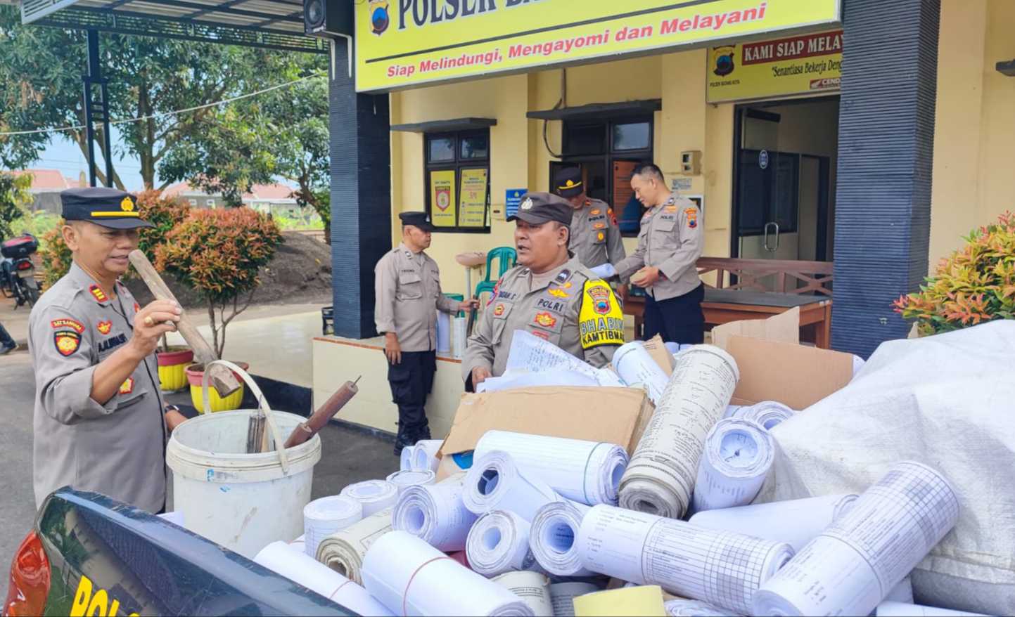 Ratusan Selongsong Petasan Diamankan dari Rumah Kosong di Batang