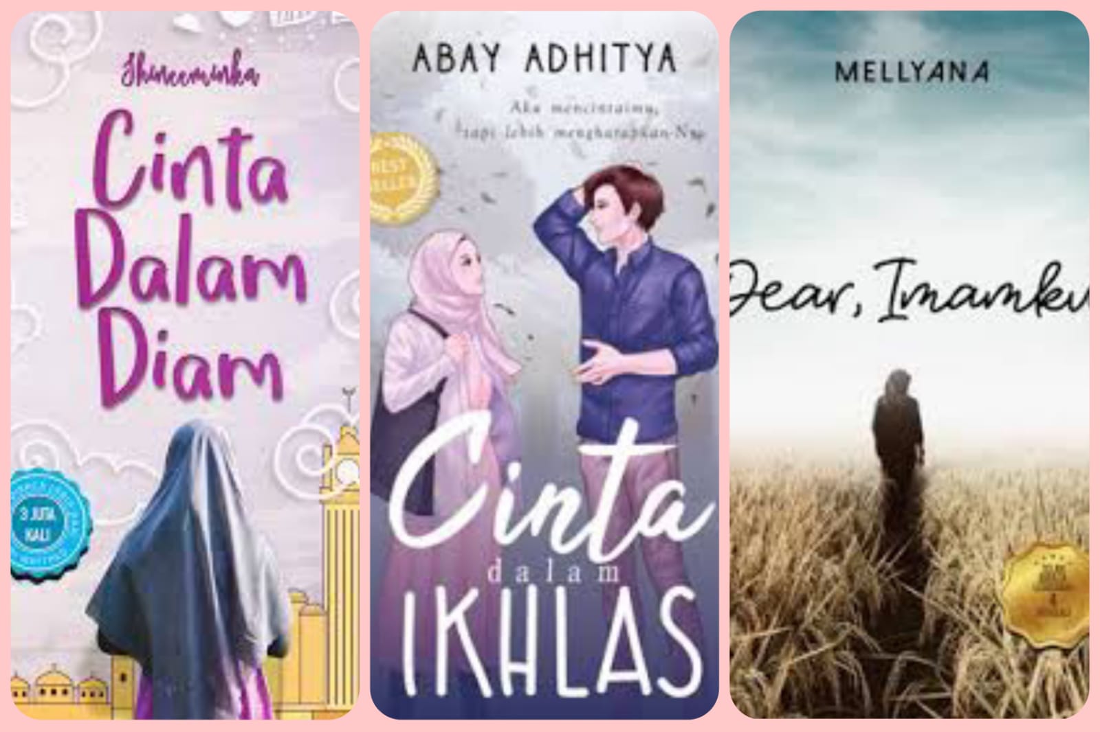 Baper Lihat Pasangan Halal! Yuk, Baca 3 Novel Islami Romantis yang Bikin Kamu Iri Sekaligus Teredukasi